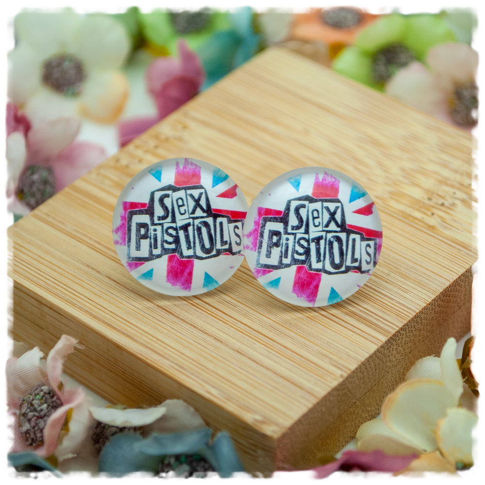 Ohrringe in 20 mm SEX PISTOLS - Jackelina