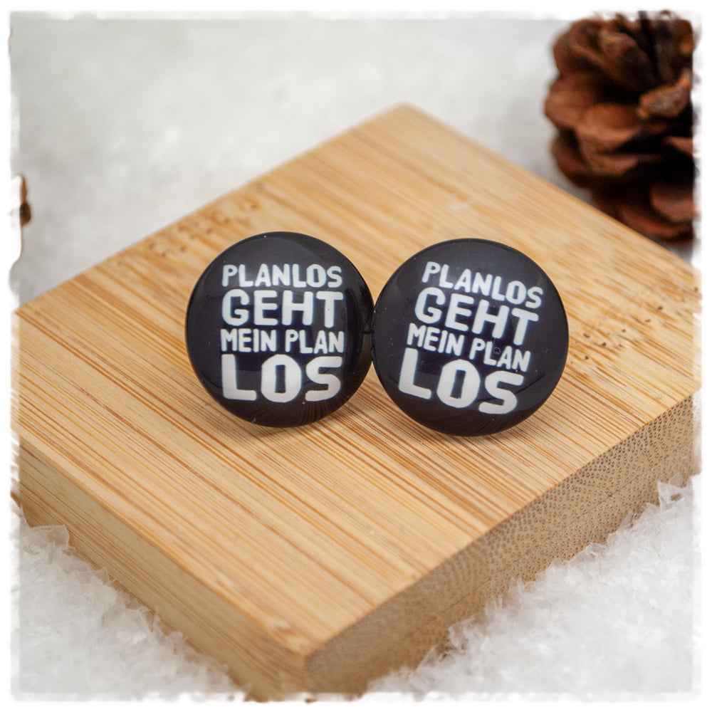 Ohrringe PLANLOS GEHT DER PLAN LOS