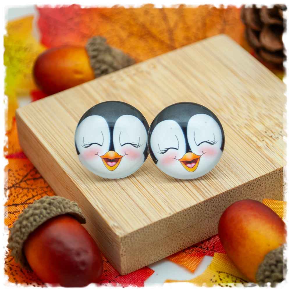 Ohrringe mit Pinguin