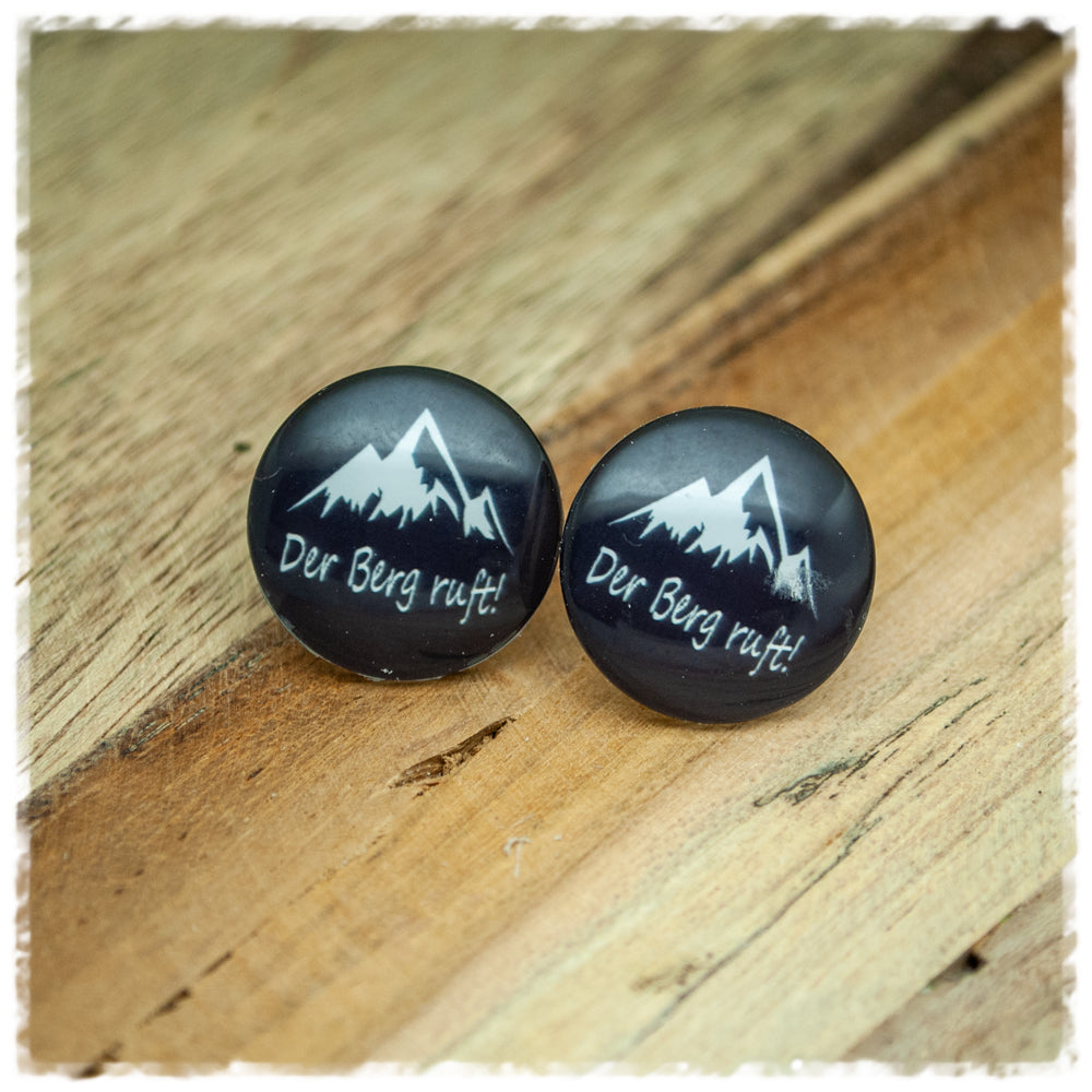 Ohrringe in 20 mm Der Berg ruft!