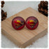 Ohrringe rot mit Superman