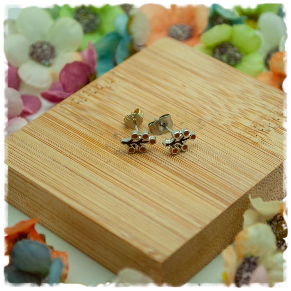 Ohrringe in 6 mm Zweig - Jackelina