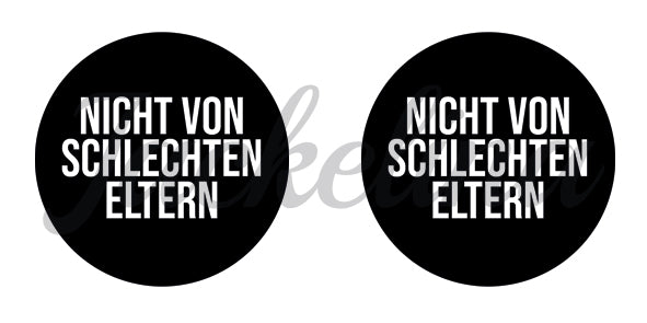 Ohrringe NICHT VON SCHLECHTEN ELTERN - Jackelina