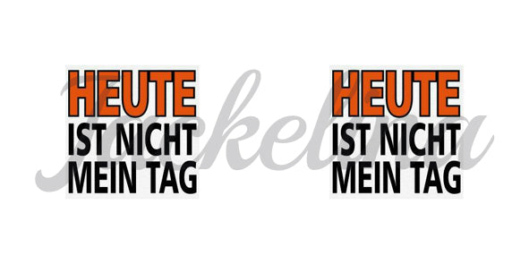 Ohrringe HEUTE IST NICHT MEIN TAG - Jackelina