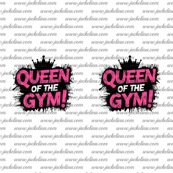 Ohrringe QUEEN OF THE GYM!