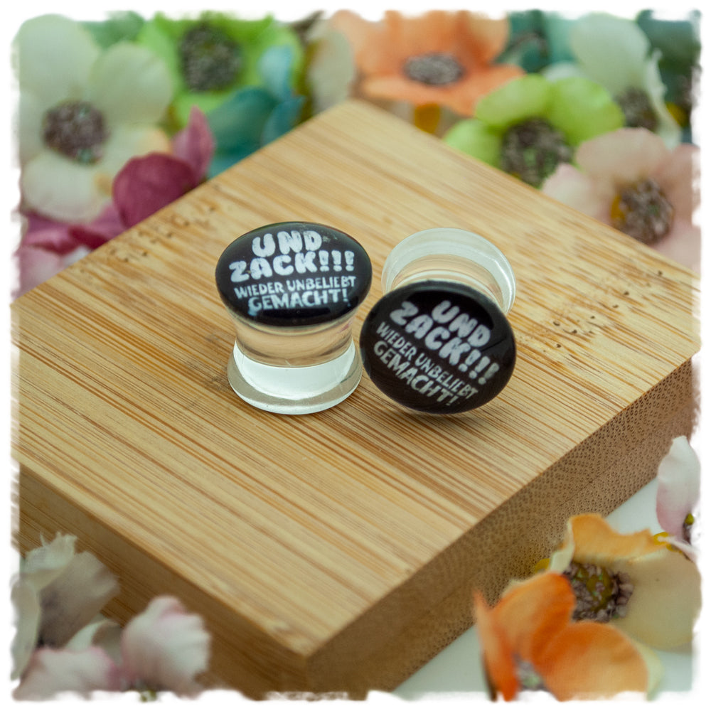 Plugs 12 mm UND ZACK WIEDER UNBELIEBT GEMACHT!!!
