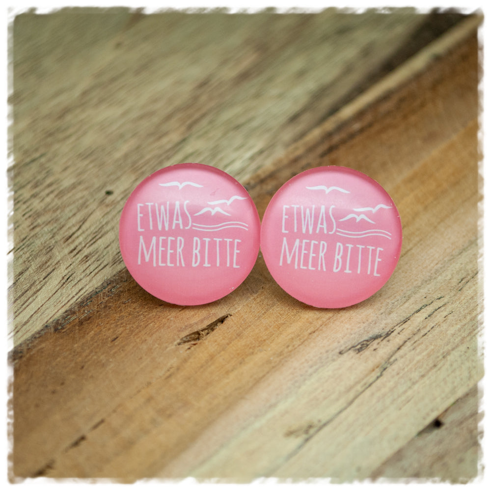 Ohrringe in 20 mm ETWAS MEER BITTE