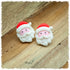 Ohrringe in 20 mm Weihnachtsmann