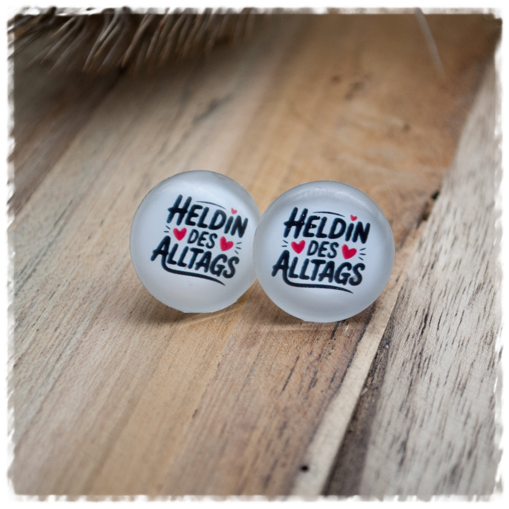 Ohrringe in 18 mm HELDIN DES ALLTAGS