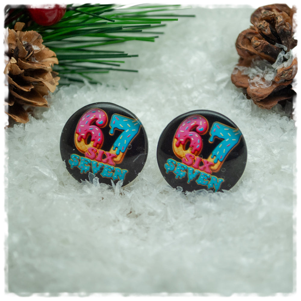 Ohrringe in 20 mm SIX SEVEN