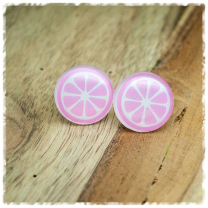 Ohrringe pink Grapefruit