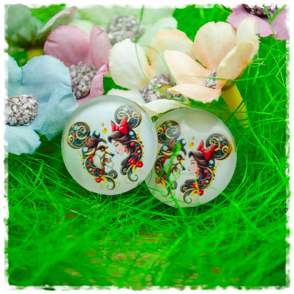 Ohrringe in 20 mm Schöne und das Biest