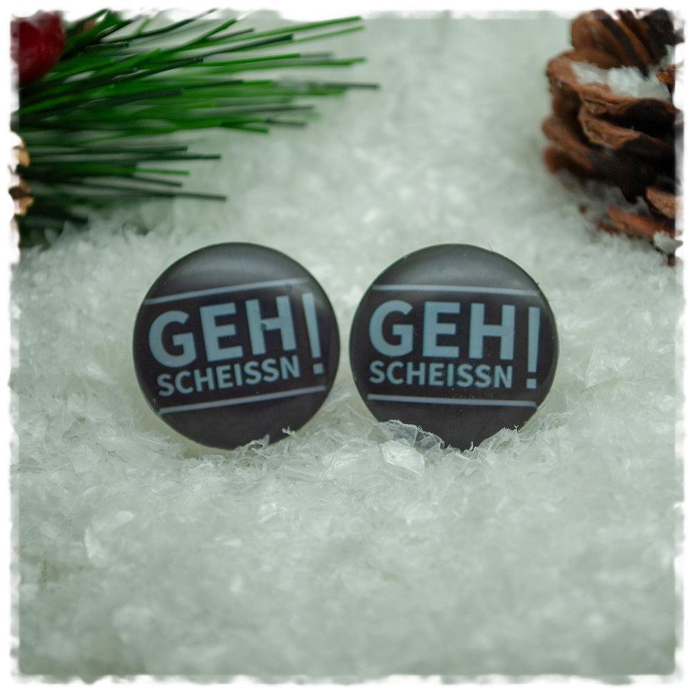 Ohrringe GEH SCHEISSN!