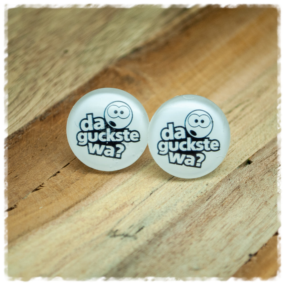 Ohrringe in 25 mm da guckste wa?