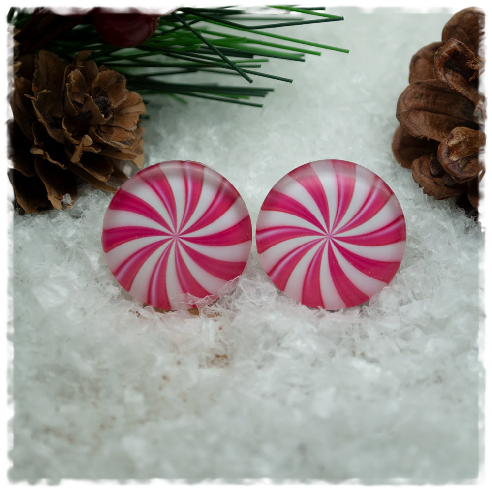 Ohrringe Strudel in rosa und pink