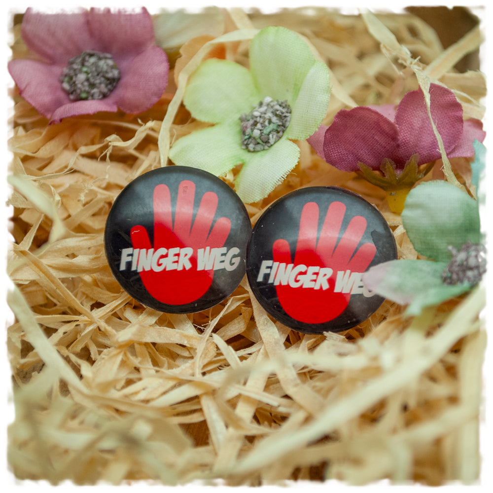 Ohrringe in 20 mm FINGER WEG