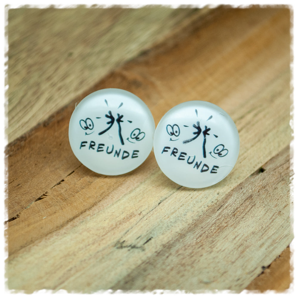 Ohrringe in 20 mm High Five und FREUNDE