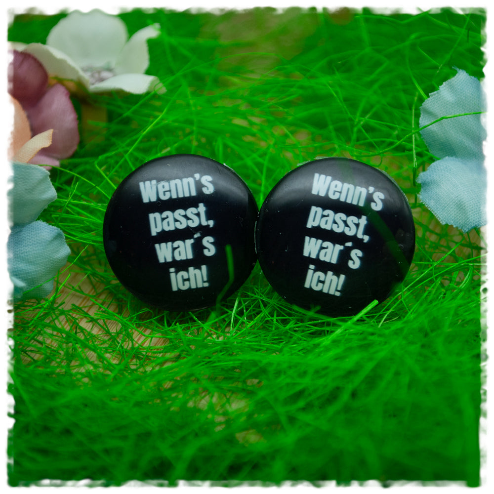 Ohrringe in 20 mm Wenn´s passt, war´s ich!