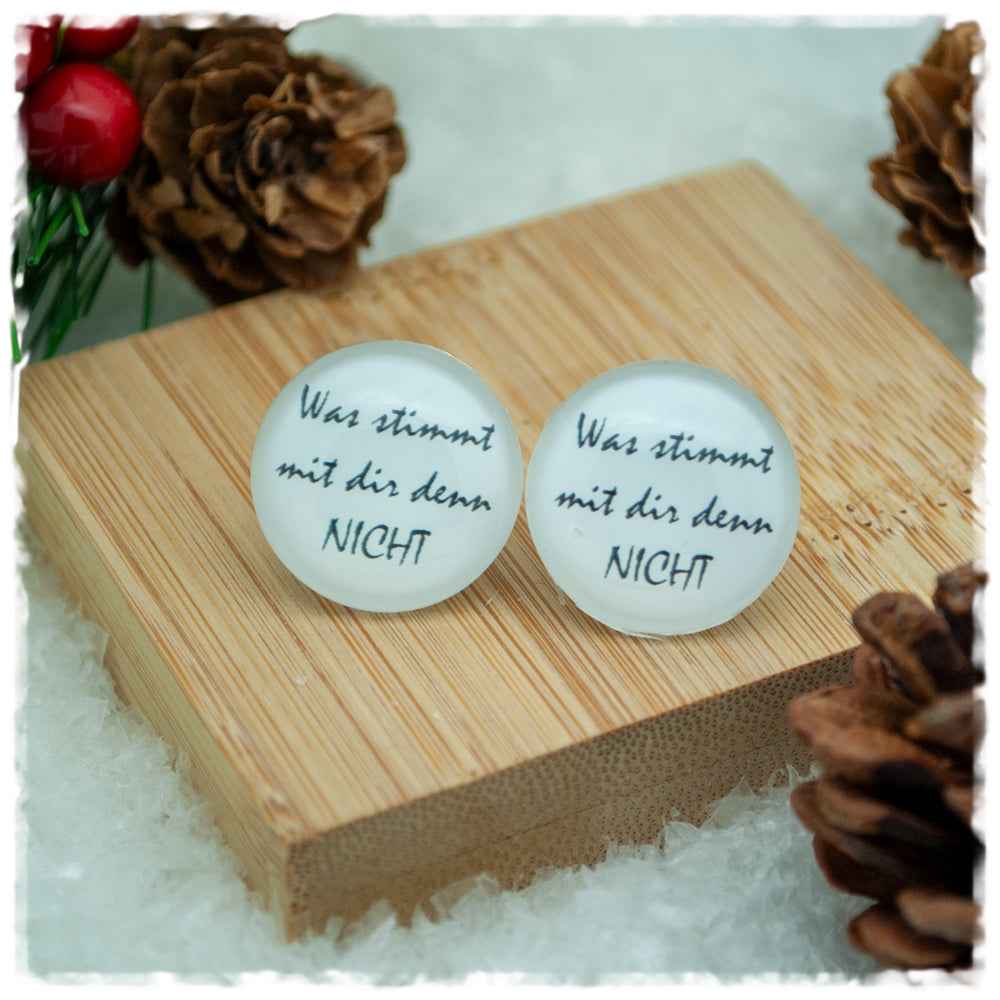 Ohrringe Was stimmt mit dir denn NICHT