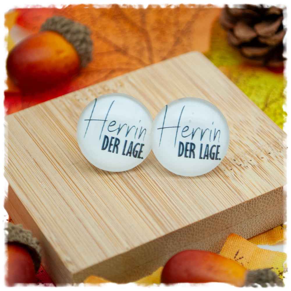 Ohrringe mit Herrin DER LAGE