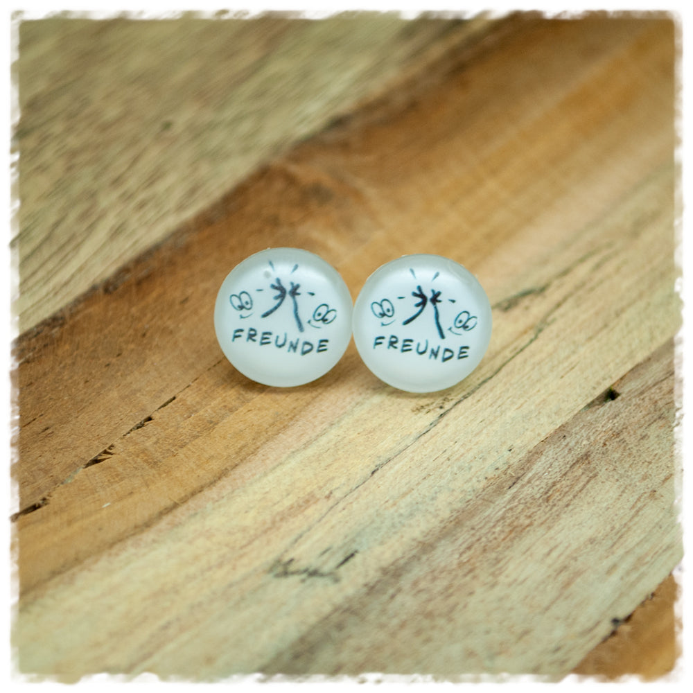 Ohrringe in 14 mm High Five mit FREUNDE