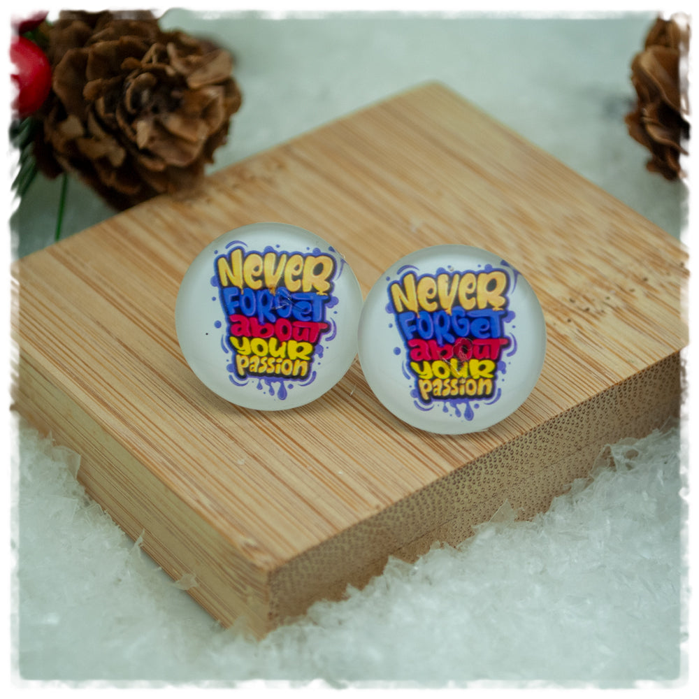 Ohrringe in 20 mm Never forgot about your passion - Jackelina