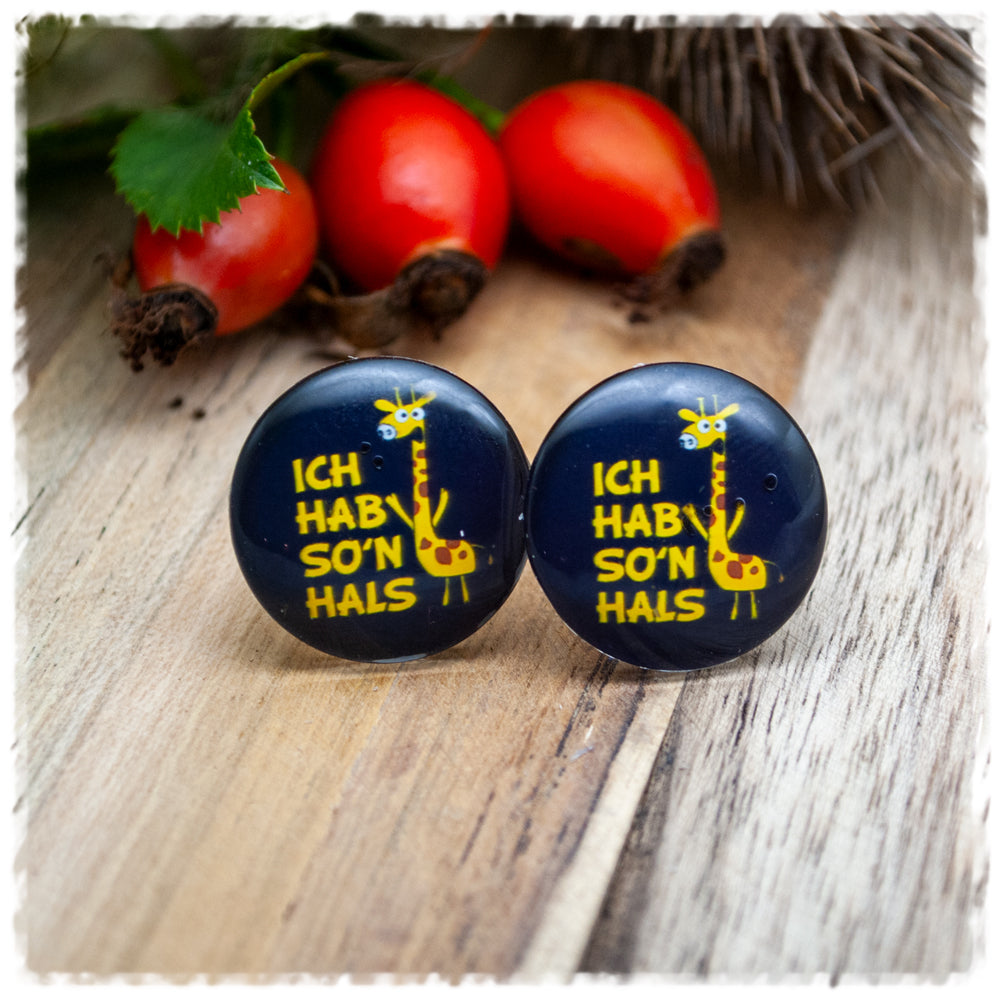 Ohrringe ICH HAB SO´N HALS