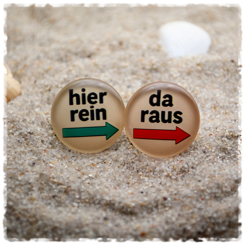 Ohrringe hier rein ➔ da raus ➔ - Jackelina