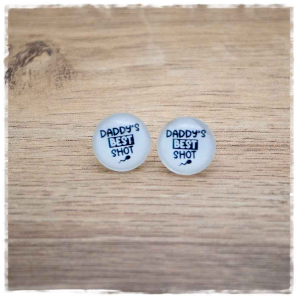 Ohrringe in 15 mm DADDY´S BEST SHOT
