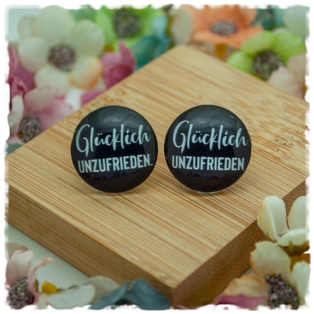 Ohrringe Glücklich UNZUFRIEDEN (AKTION) - Jackelina