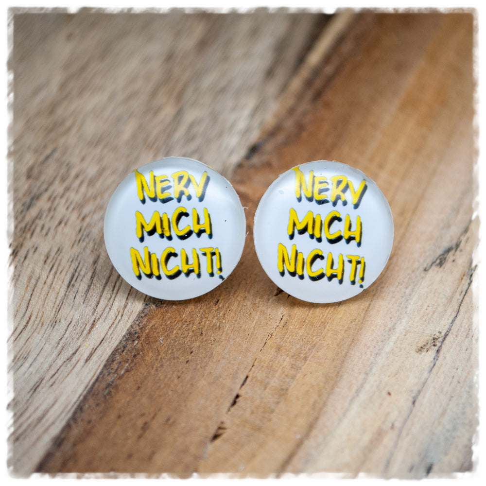 Ohrringe in 20 mm NERV MICH NICHT!