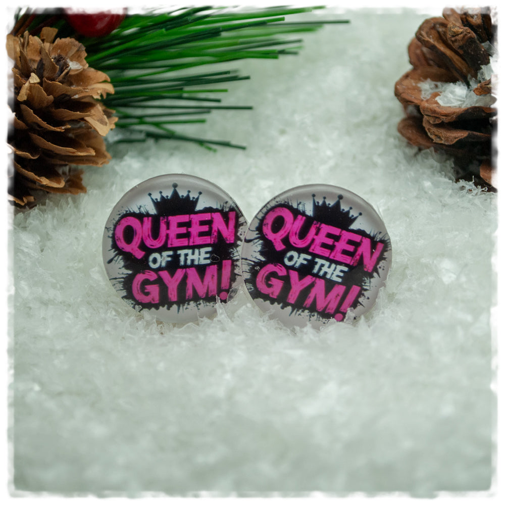 Ohrringe in 20 mm QUEEN OF THE GYM!