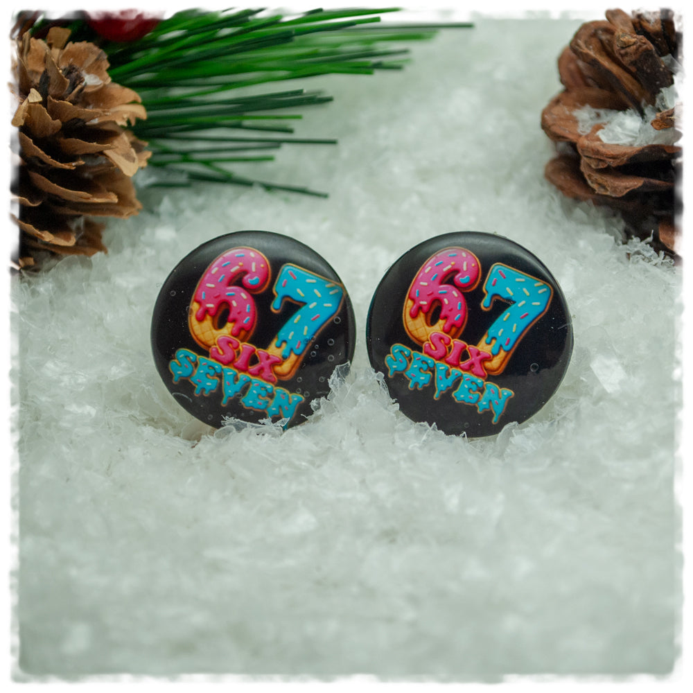 Ohrringe in 20 mm six seven