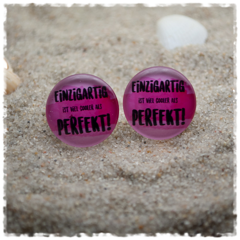 Ohrringe EINZIGARTIG IST VIEL COOLER ALS PERFEKT! - Jackelina