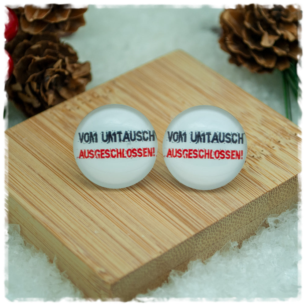 Ohrringe VOM UMTAUSCH AUSGESCHLOSSEN
