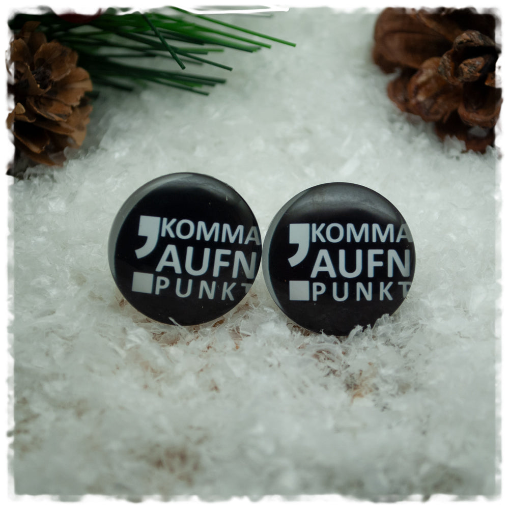 Ohrringe in 20 mm KOMMA AUFN PUNKT (B-WARE)