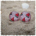 Ohrringe in 20 mm rosa mit Melonen