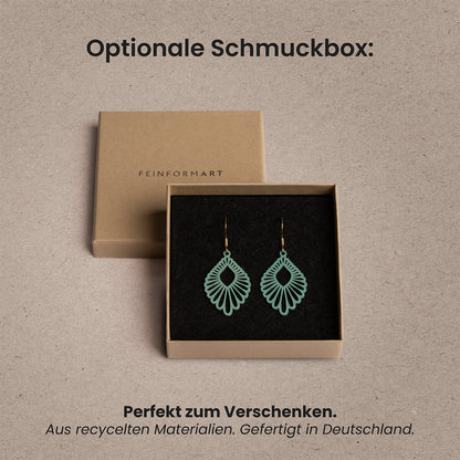 Ohrringe / Ohrhänger aus Holz | Rainbow