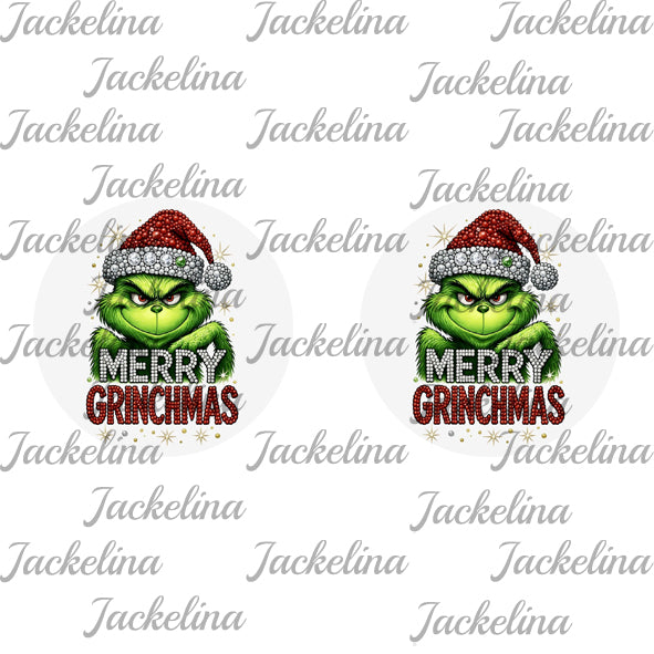 Ohrringe MERRY GRINCHMAS
