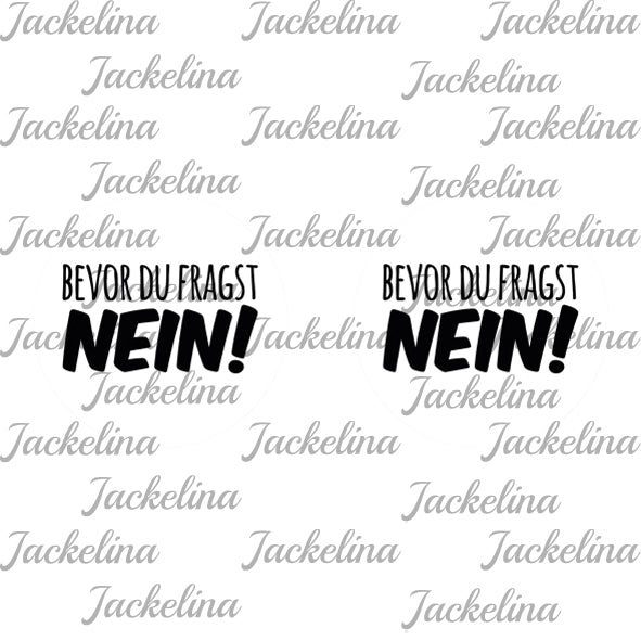 Ohrringe BEVOR DU FRAGST NEIN!
