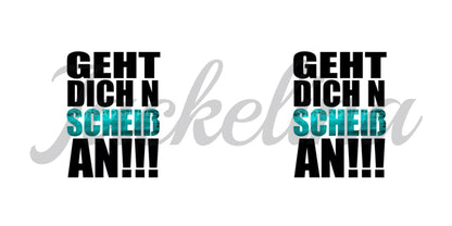 Ohrringe GEHT DICH N SCHEIß AN!!! - Jackelina