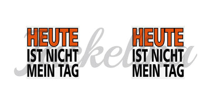 Ohrringe HEUTE IST NICHT MEIN TAG - Jackelina