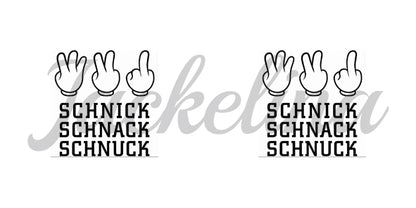 Ohrringe SCHNICK SCHNACK SCHNUCK - Jackelina