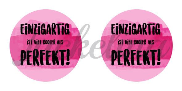 Ohrringe EINZIGARTIG IST VIEL COOLER ALS PERFEKT! - Jackelina