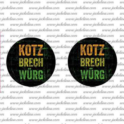 Ohrringe KOTZ BRECH WÜRG