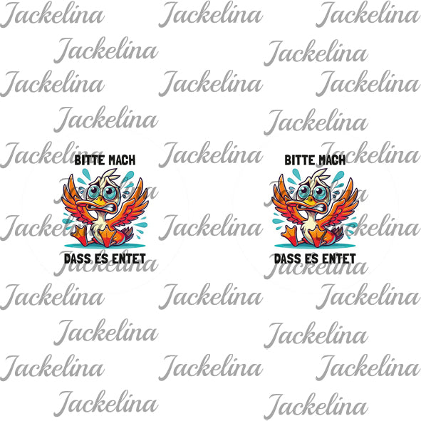 Ohrringe BITTE MACH DASS ES ENTET