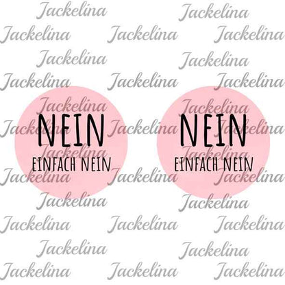 Ohrringe NEIN EINFACH NEIN