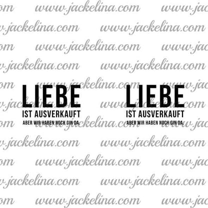 Ohrringe LIEBE IST AUSVERKAUFT