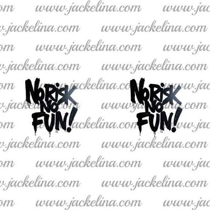 Ohrringe NO RISK NO FUN!