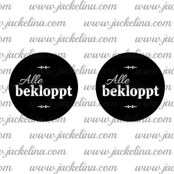 Ohrringe Alle bekloppt